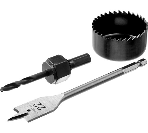 STAYER 54 мм, набор для врезки замков (29606-H3) купить  в Сочи