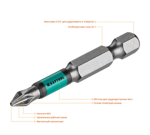 KRAFTOOL Optimum, PH1, 50 мм, 10 шт, биты (26122-1-50-10) купить в Сочи KRAFTOOL Optimum, PH1, 50 мм, 10 шт, биты (26122-1-50-10) купить в Сочи