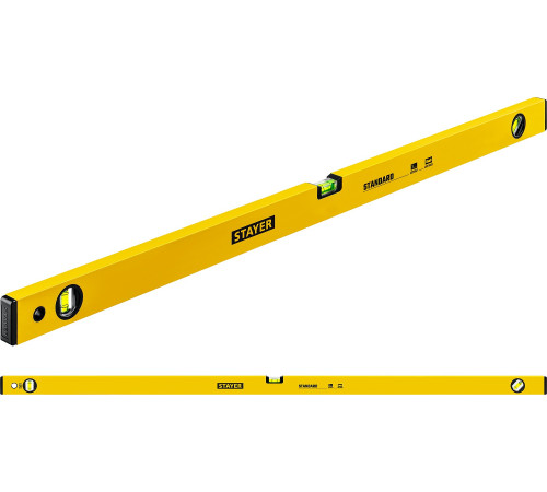 STAYER STANDARD, 1500 мм, с линейкой, уровень (3460-150) купить  в Сочи