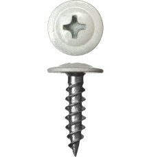 ЗУБР ПШМ 9003, 19 х 4.2 мм, белый, 450 шт, саморез с пресс-шайбой (300191-42-019-9003)