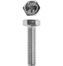 ЗУБР ГОСТ 7798-70, кл. пр. 5.8, M6 х 25 мм, цинк, 5 кг, болт (303080-06-025)