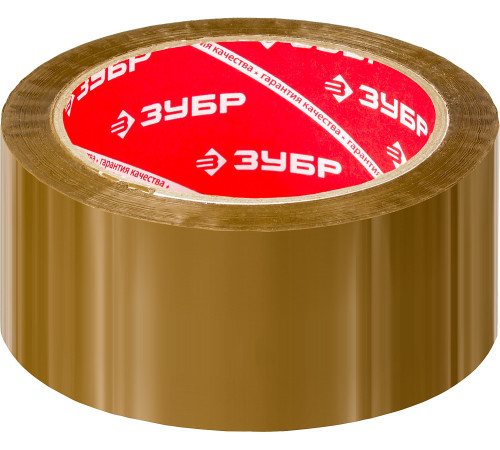 ЗУБР 48 мм, 60 м, 50 мкм, коричневая, упаковочная клейкая лента (12033-50) купить  в Сочи