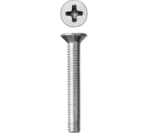 ЗУБР DIN 965, кл. пр. 4.8, M3 х 20 мм, цинк, 5 кг, винт с потайной головкой (303110-03-020) купить  в Сочи