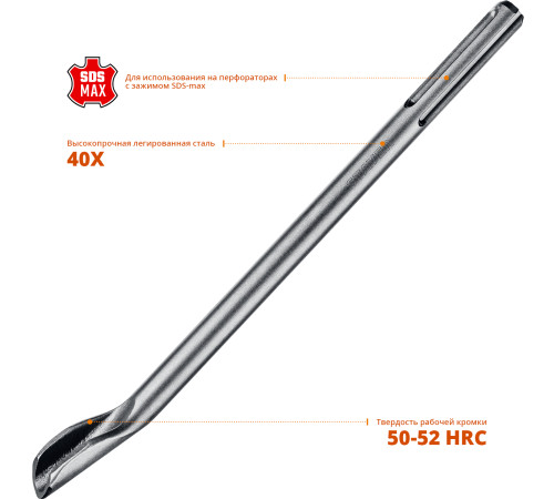 STAYER Gorilla Force, 26 x 300 мм, SDS-max, зубило-штробер, Professional (29396-26-300) купить  в Сочи