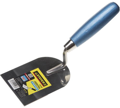 STAYER 80 мм, нержавеющее полотно, деревянная рукоятка, кельма лопатка, Professional (0832-08) купить  в Сочи