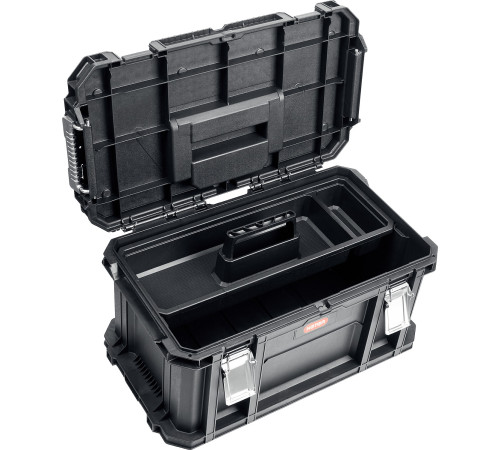 KETER SMART ROLLING, 564 х 373 х 700 мм, (22″), набор пластиковый ящик-тележка + ящик для инструментов + ящик органайзер (38390-22) купить в Сочи KETER SMART ROLLING, 564 х 373 х 700 мм, (22″), набор пластиковый ящик-тележка + ящик для инструментов + ящик органайзер (38390-22) купить в Сочи