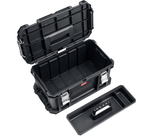 KETER SMART ROLLING, 564 х 373 х 700 мм, (22″), набор пластиковый ящик-тележка + ящик для инструментов + ящик органайзер (38390-22) купить в Сочи KETER SMART ROLLING, 564 х 373 х 700 мм, (22″), набор пластиковый ящик-тележка + ящик для инструментов + ящик органайзер (38390-22) купить в Сочи