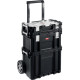 KETER SMART ROLLING, 564 х 373 х 700 мм, (22″), набор пластиковый ящик-тележка + ящик для инструментов + ящик органайзер (38390-22) купить в Сочи