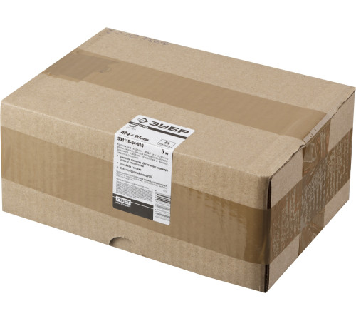 ЗУБР DIN 965, кл. пр. 4.8, M4 х 10 мм, цинк, 5 кг, винт с потайной головкой (303110-04-010) купить  в Сочи