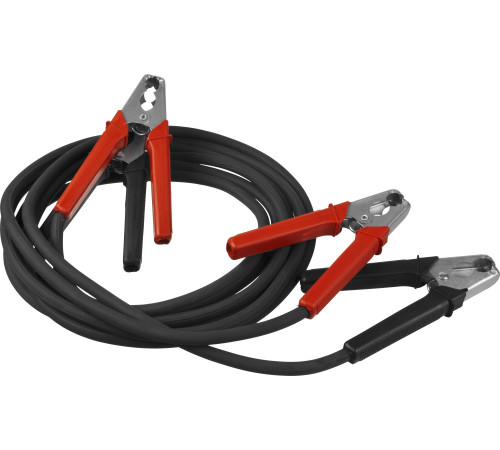 ЗУБР 300 А, 2.5 м, пусковые морозостойкие провода (59330-300-2.5) купить  в Сочи