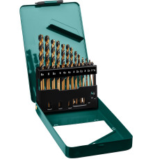 KRAFTOOL COBALT-8, 13 шт, (1.5-6.5 мм), сталь М42, HSS-Co(8%), набор сверл по металлу (29656-H13)