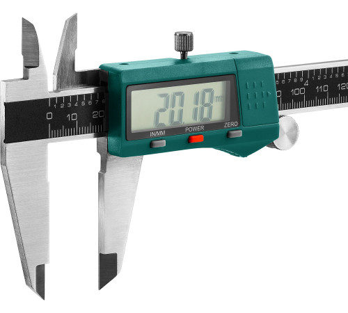 KRAFTOOL 200 мм, высокоточный, металлический электронный штангенциркуль (34460-200) купить  в Сочи