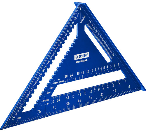 ЗУБР Кровельщик, 300 мм, 5-в-1, универсальный кровельный угольник, Профессионал (34391-30) купить  в Сочи