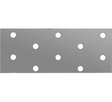 ЗУБР ПС-2.0, 40 x 100 x 2 мм, цинк, соединительная пластина (310256-040-100)