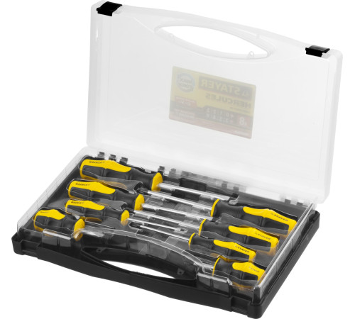 STAYER Hercules, 8 предм, набор отверток (25055-H8) купить  в Сочи