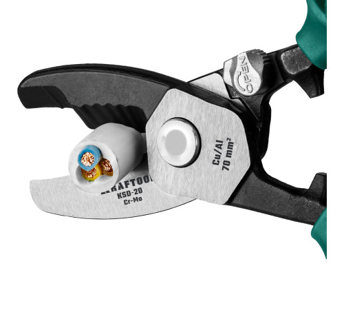 KRAFTOOL KSD-20, d 20мм, 200мм, с двойными режущими кромками, кабелерез (23332-20) купить  в Сочи