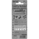 OLFA EXCEL BLACK, 9 х 80 х 0.38 мм, 10 шт, сегментированные лезвия (OL-ABB-10B) купить  в Сочи