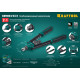 KRAFTOOL Combo2-M10, 2 вида заклёпок, комбинированный двуручный заклепочник в кейсе (31181) купить в Сочи