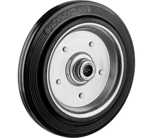 ЗУБР d 250 мм, г/п 210 кг, игольчатый подшипник, резина/металл, колесо, Профессионал (30936-250) для перемещения тележек и легковесного оборудования ЗУБР d 250 мм, г/п 210 кг, игольчатый подшипник, резина/металл, колесо, Профессионал (30936-250) для перемещения тележек и легковесного оборудования