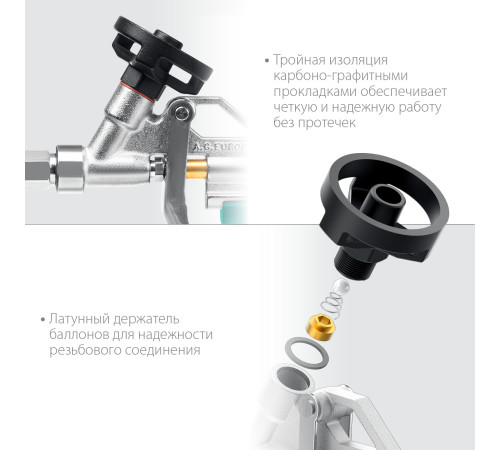 KRAFTOOL EXTREME, полностью разборный обслуживаемый пистолет для монтажной пены (06800) купить  в Сочи KRAFTOOL EXTREME, полностью разборный обслуживаемый пистолет для монтажной пены (06800) купить  в Сочи