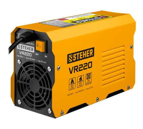STEHER ММА, 220 А, сварочный аппарат инверторный, макс. электрод Ø 5.0 мм (VR-220) купить  в Сочи