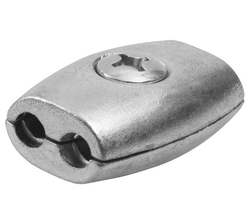 ЗУБР Бочонок, 4 мм, 20 шт, зажим троса (4-304455-04) купить  в Сочи