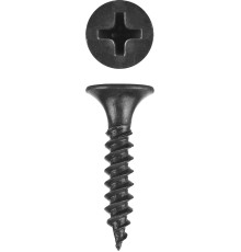 ЗУБР СГМ, 19 х 3.5 мм, фосфатированное покрытие, 80 шт, саморез гипсокартон-металл, Профессионал (300016-35-019)