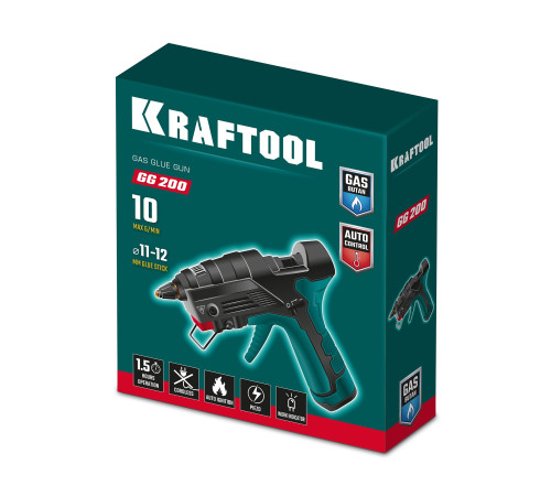 KRAFTOOL GG-200, 11 мм 200°C, термоклеящий газовый пистолет (55524) купить в Сочи KRAFTOOL GG-200, 11 мм 200°C, термоклеящий газовый пистолет (55524) купить в Сочи