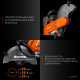 KRAFTOOL 3700 Вт, 350 мм, без диска, бензорез по металлу (рельсорез) (K760-14) купить в Сочи