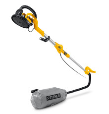 STEHER d225 мм, 800 Вт, удлиненная рукоятка, подсветка, шлифовальная машина для стен (жираф) (DWL-800)