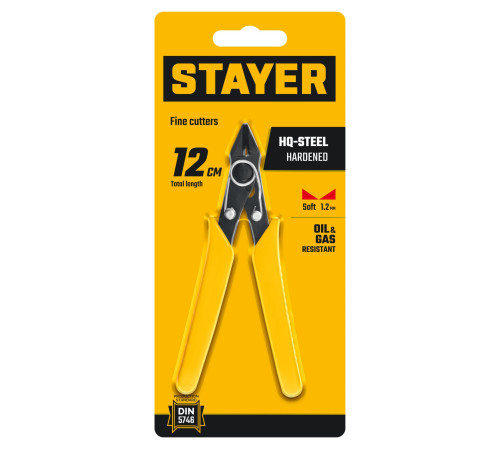 STAYER PRO Slim 125 мм, Мини бокорезы (22181) купить в Сочи STAYER PRO Slim 125 мм, Мини бокорезы (22181) купить в Сочи