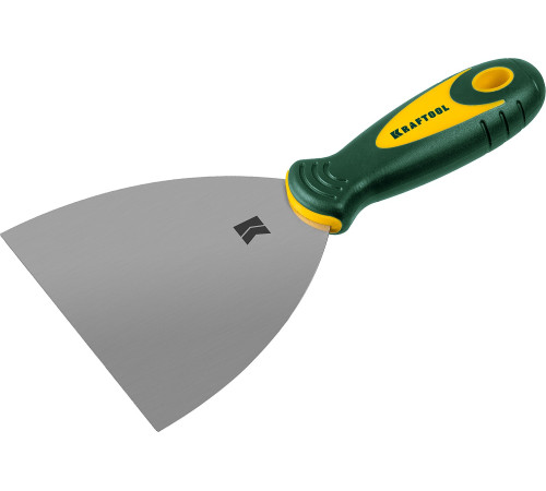 KRAFTOOL 125 мм, х-образное профилированное полотно, двухкомпонентная ручка, нержавеющий, шпатель (10035-125) купить  в Сочи