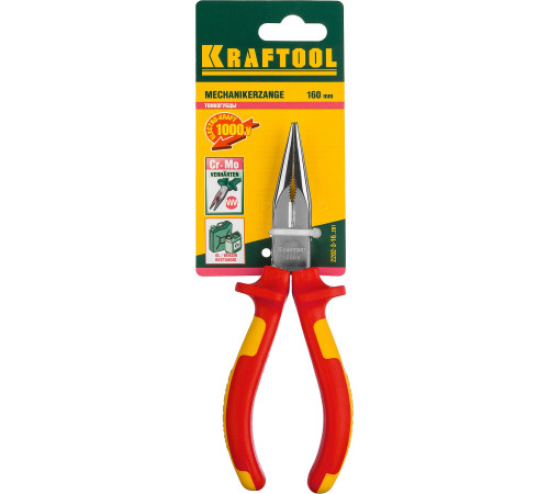 KRAFTOOL Electro-Kraft, 160 мм, тонкогубцы (2202-3-16) купить  в Сочи