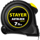 STAYER AutoLock, 7.5 м х 25 мм, рулетка с автостопом (2-34126-07-25) купить  в Сочи
