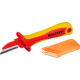 KRAFTOOL KN-1, 1000 В, прямой, диэлектрический нож электрика (45401) купить в Сочи