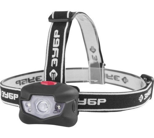 ЗУБР ЕХ-300, 3 AAA, 120 Лм, 3 режима, налобный светодиодный фонарь (56434) купить  в Сочи