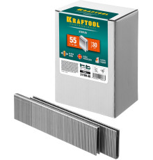 KRAFTOOL тип 18GA (55/90/C) 30 мм, 5000 шт, скобы для степлера (31789-30)