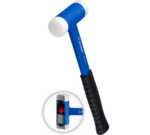 ЗУБР БМП-35, 35 мм, с полиамидными бойками, безынерционный молоток, Профессионал (2043-35) купить  в Сочи