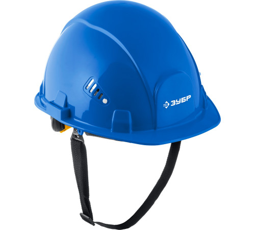 ЗУБР ФОРТ, синяя, храповый механизм регулировки, универсальное крепление для наушников и щитков, защитная каска, Профессионал (11094-3) купить  в Сочи
