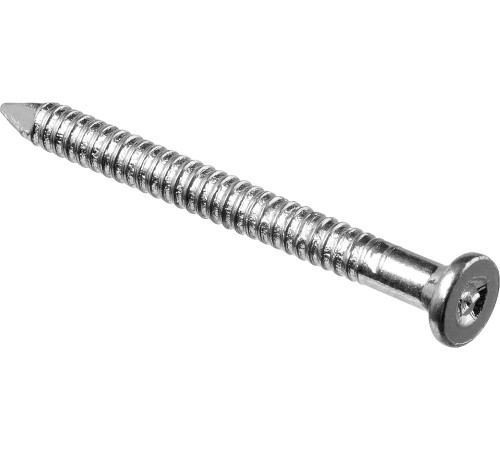 ЗУБР 60 x 4 мм, цинк, 5 кг, ершеные гвозди с конической головкой (305160-40-060) купить  в Сочи