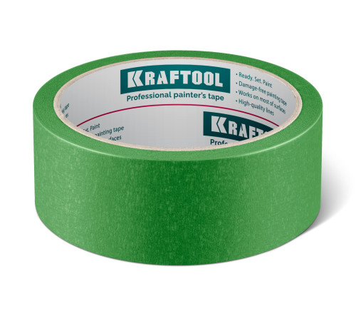 KRAFTOOL #300 Strong 38 мм х 30 м, для грубых и шероховатых поверхностей, малярная лента (12103-38) купить  в Сочи