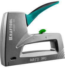 KRAFTOOL GRAND-140, тип 140 (G/11/57) 20GA (6 - 14 мм)/300 (16), алюминиевый рессорный степлер (3194)