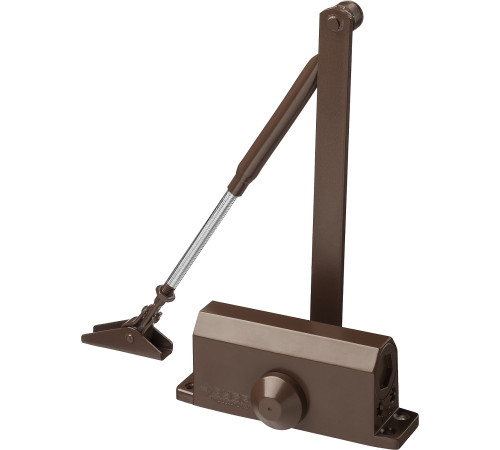 ЗУБР до 80 кг, цвет коричневый, дверной доводчик, Профессионал (37912-80) купить  в Сочи