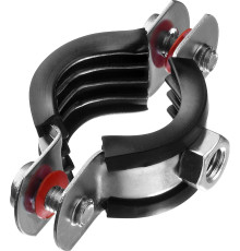 ЗУБР 3/4″, цинк, 9 шт, трубный хомут с гайкой (37850-25-29)