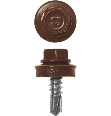 ЗУБР СКМ 8017, 25 х 5.5 мм, шок.-коричн., 420 шт, кровельный саморез, Профессионал (4-300315-55-025-8017)