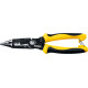 STAYER XM-21, резка d 14мм, зачистка 0.75 – 25 мм2, кримпер 2.5 мм2, плоскогубцы 210 мм, электромонтажные клещи, Professional (23342-21) купить  в Сочи
