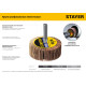 STAYER d 60 x 30 мм, P60, на шпильке d 6 мм, круг шлифовальный лепестковый (36608-060) купить в Сочи