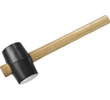 ЗУБР 230 г, чёрная, резиновая киянка (2050-40)