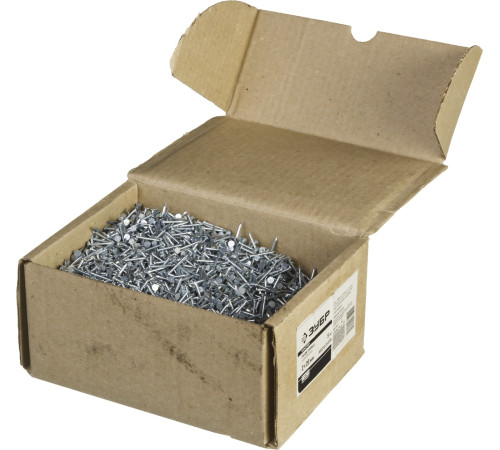 ЗУБР ГОСТ 4029-63, 20 x 2 мм, цинк, 5 кг, толевые гвозди (305210-20-020) купить  в Сочи