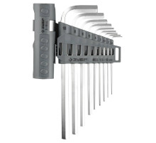 ЗУБР 9 шт, набор длинных имбусовых ключей (2745-3-1)